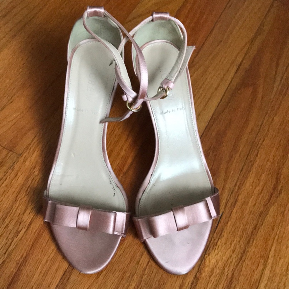 Women’s J Crew satin heels size 8